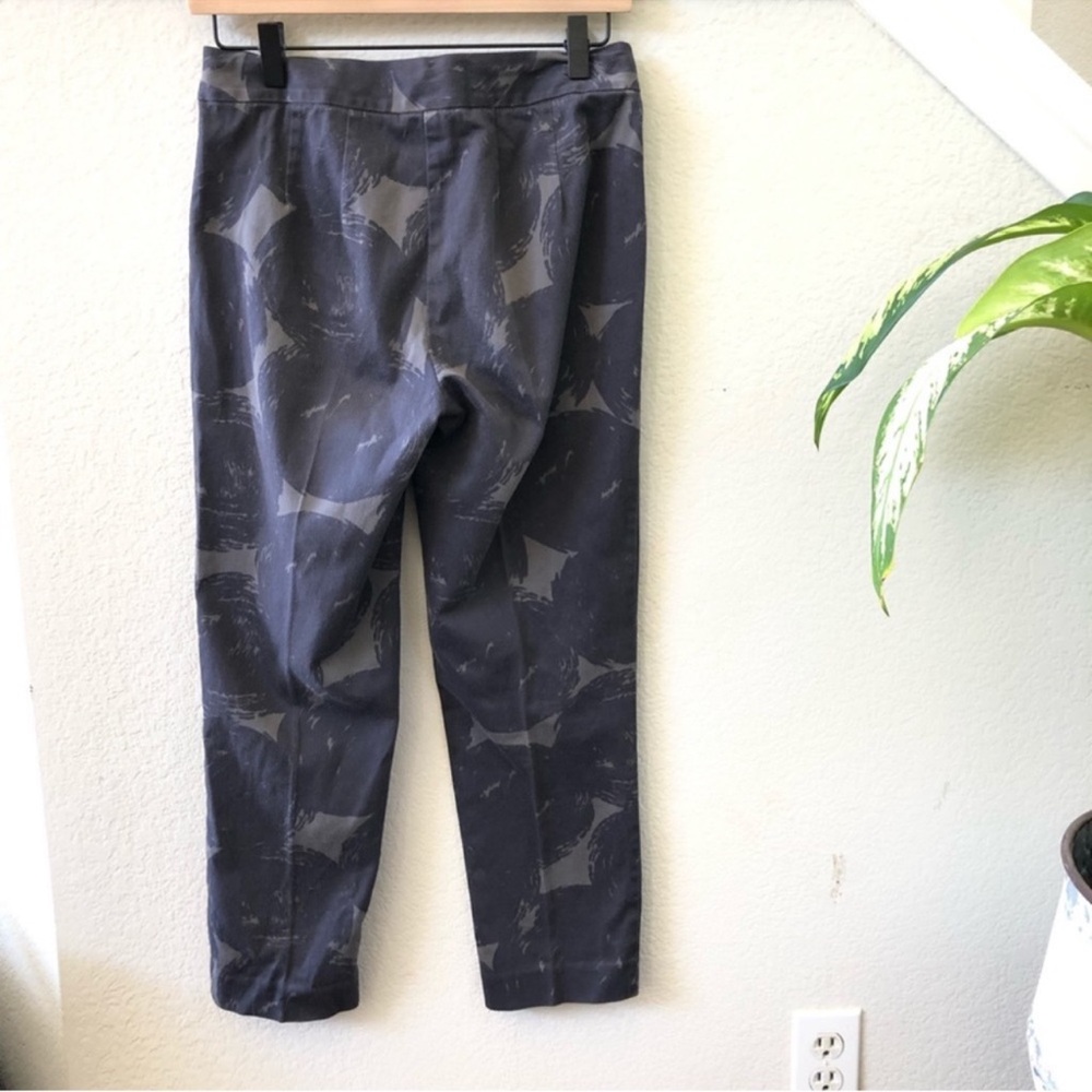 Boden Gray Cropped Ankle Pants size 2 - Picture 3 of 8